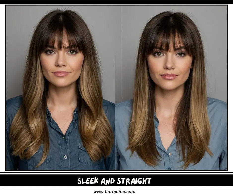 Curtain-bangs-Sleek-and-Straight