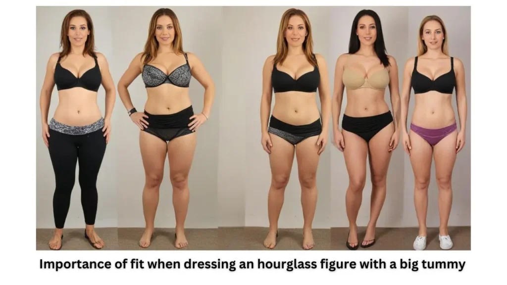 How to Dress an Hourglass Figure with a Big Tummy BOROMINE