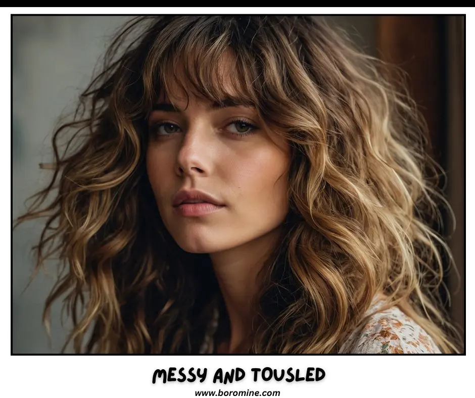 Messy-and-Tousled-curtain-bangs