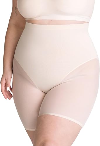 SHAPERMINT Compression Shorts - High-Waisted-shpewear-for-apron-tummy