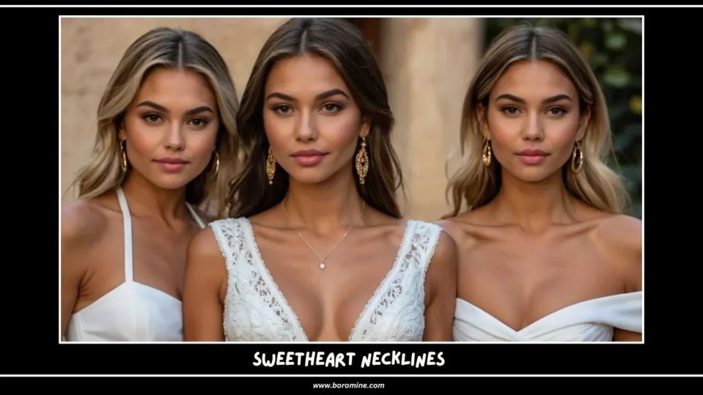 Sweetheart-Necklines