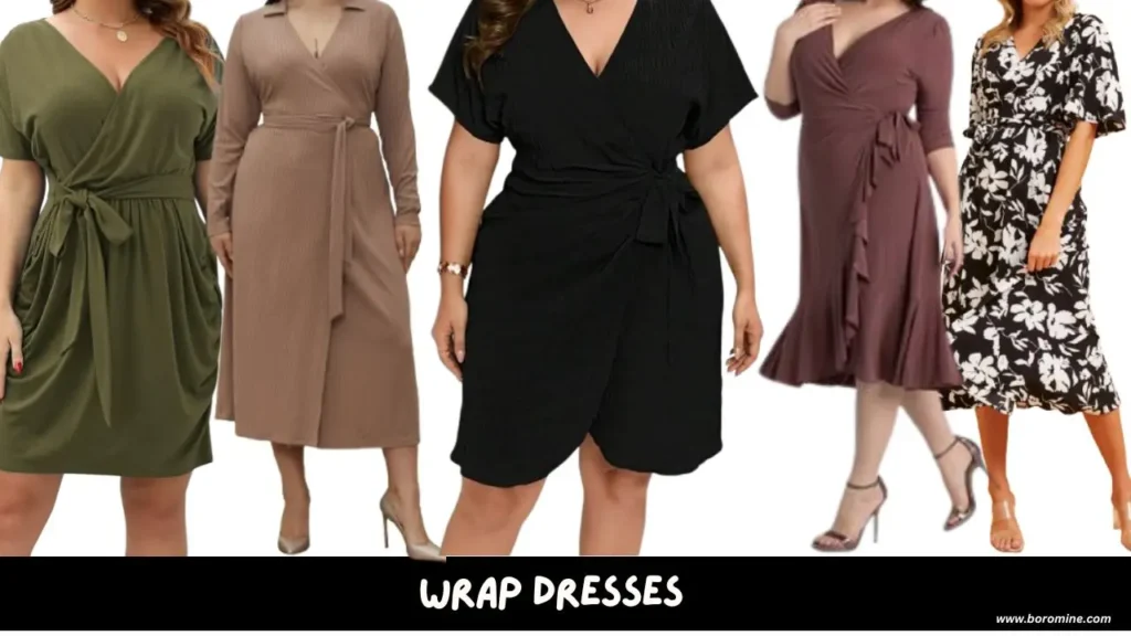 Wrap-Dresses-best-dress-style-for-apron-belly