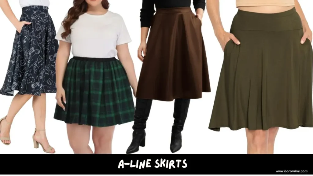 A-Line-Skirts-for-apron-belly