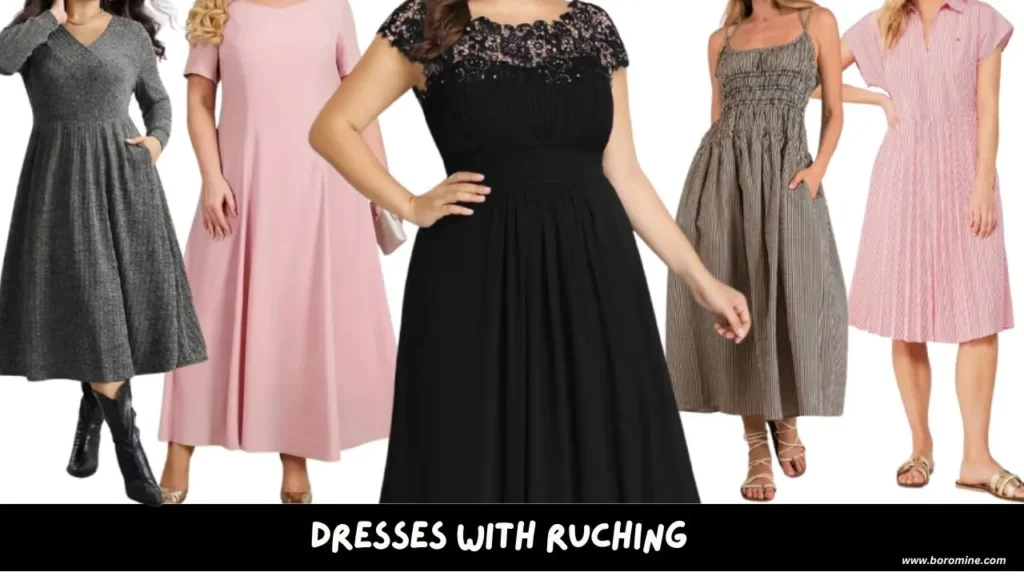 Dresses-with-Ruching