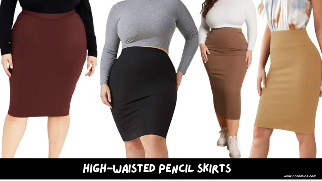 High-Waisted-Pencil-Skirts-for-apron-belly