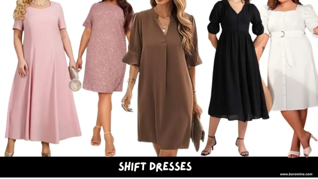 Shift-Dresses-best-dress-style-for-apron-belly